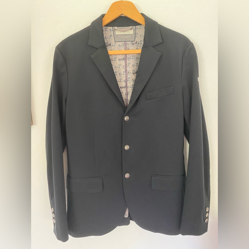 Animo Men's Black show coat